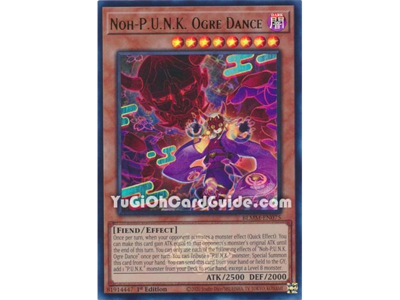 Noh-P.U.N.K. Ogre Dance (Ultra Rare)