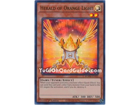 Herald of Orange Light (Ultra Rare)