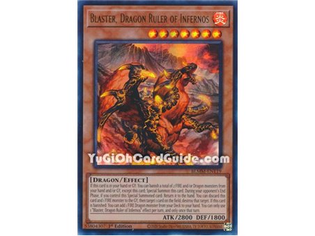Blaster, Dragon Ruler of Infernos (Ultra Rare)
