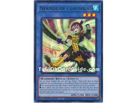 Nekroz of Clausolas (Ultra Rare)