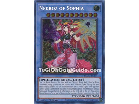Nekroz of Sophia (Secret Rare)