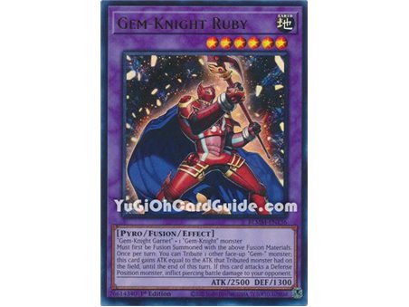 Gem-Knight Ruby (Ultra Rare)