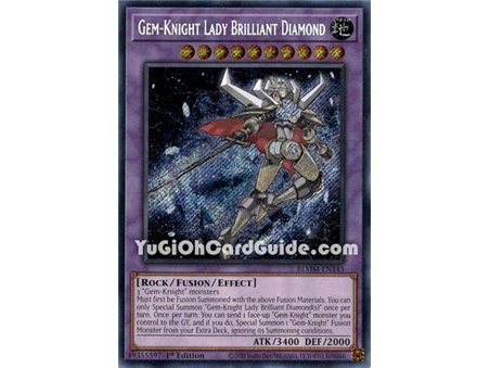 Gem-Knight Lady Brilliant Diamond (Secret Rare)