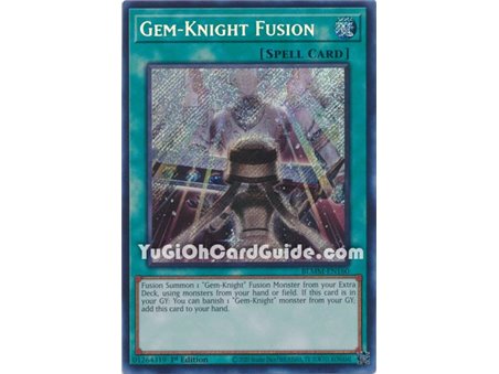 Gem-Knight Fusion (Alternate Artwork) (Starlight Rare)