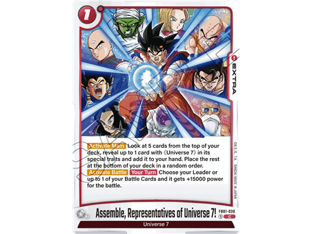 Assemble, Representatives of Universe 7 (Common)