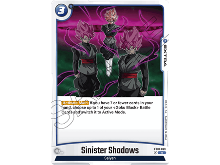 Sinister Shadows (Rare)