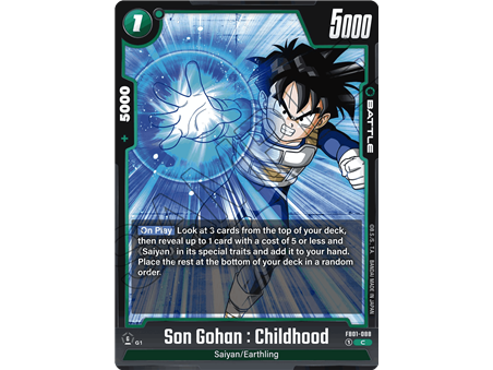 Son Gohan : Childhooh (Common)