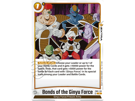 Bonds of the Ginyu Force (Rare)
