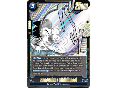 Son Goku : Childhood (Super Rare)