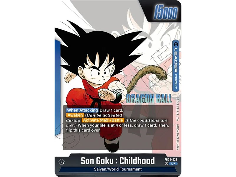 Son Goku : Childhood (Leader) (Gold)