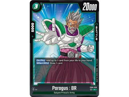 Paragus : BR (Common)