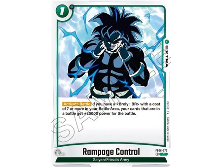 Rampage Control (Common)
