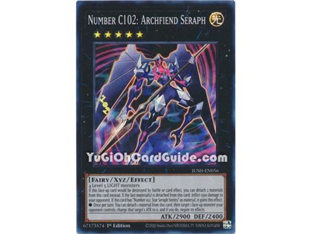 Number C102: Archfiend Seraph (Super Rare)