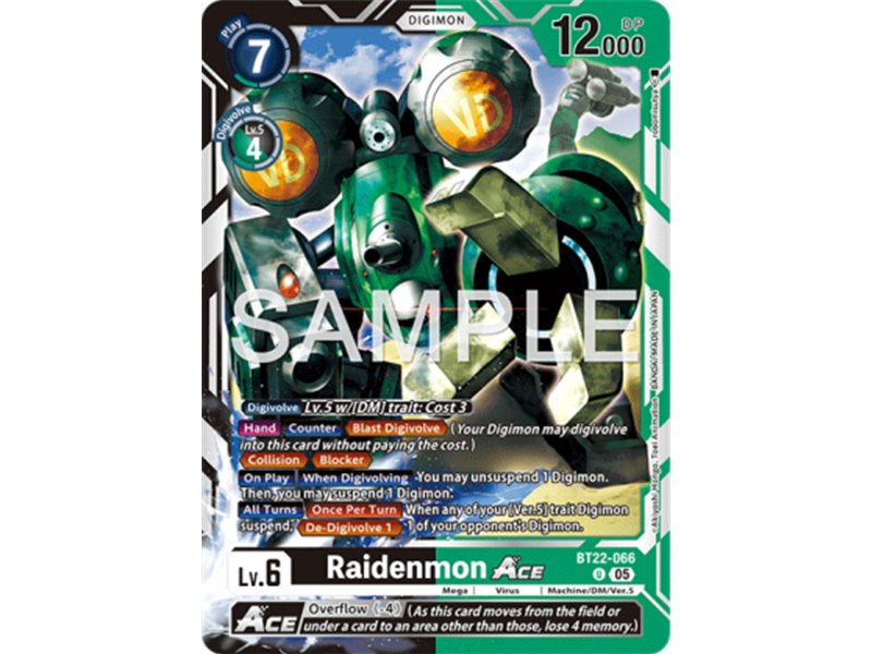 Raidenmon ACE (Uncommon)