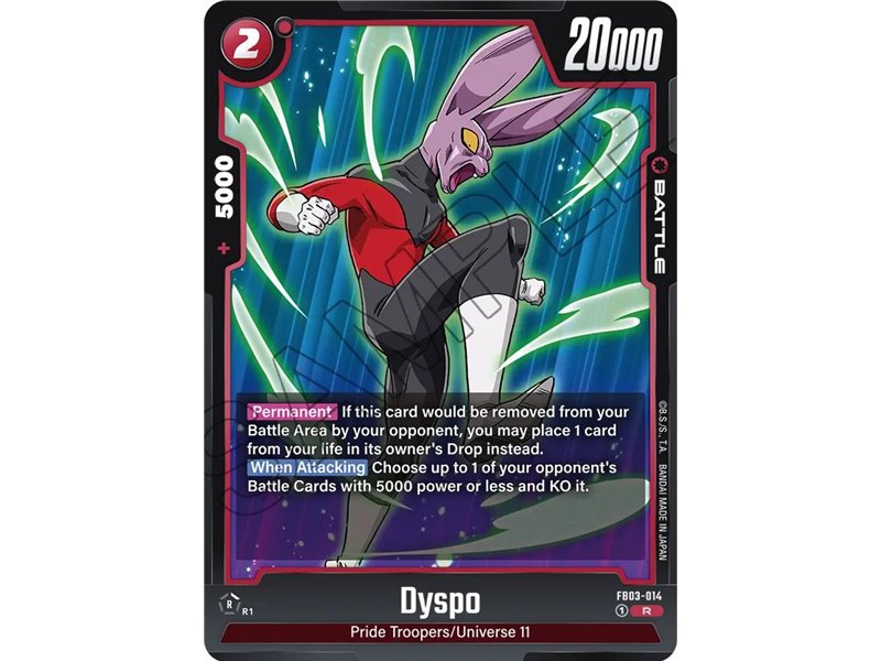 Dyspo (Rare)