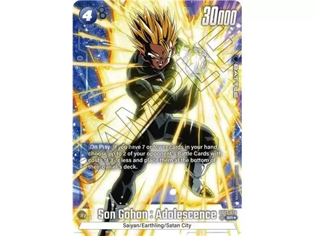 Son Gohan : Adolescence (Alternate Art)