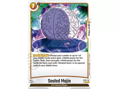 Sealed Majin (Common)