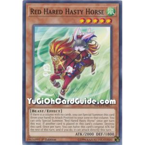 Red Hared Hasty Horse