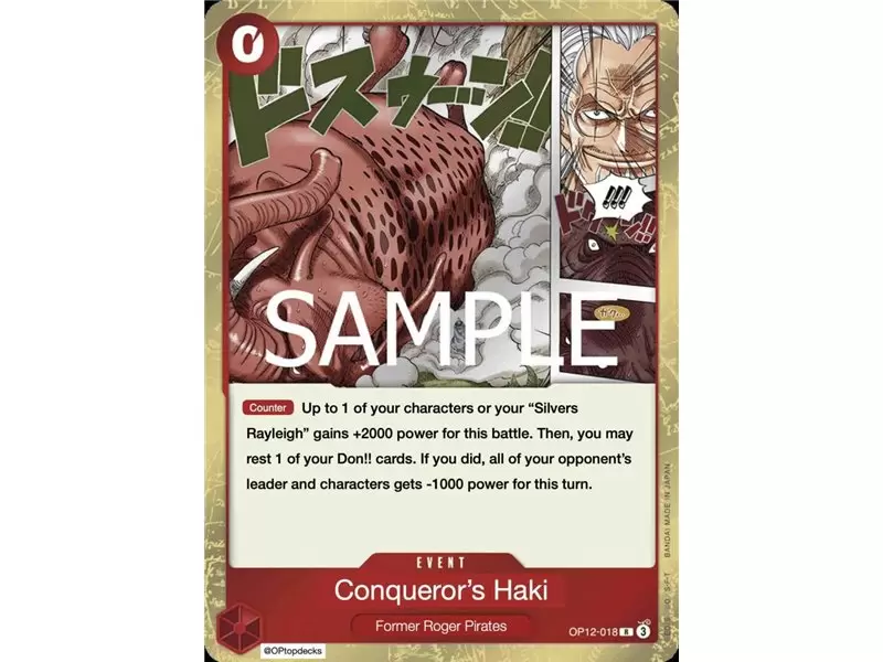 Color of the Supreme King Haki (Rare)