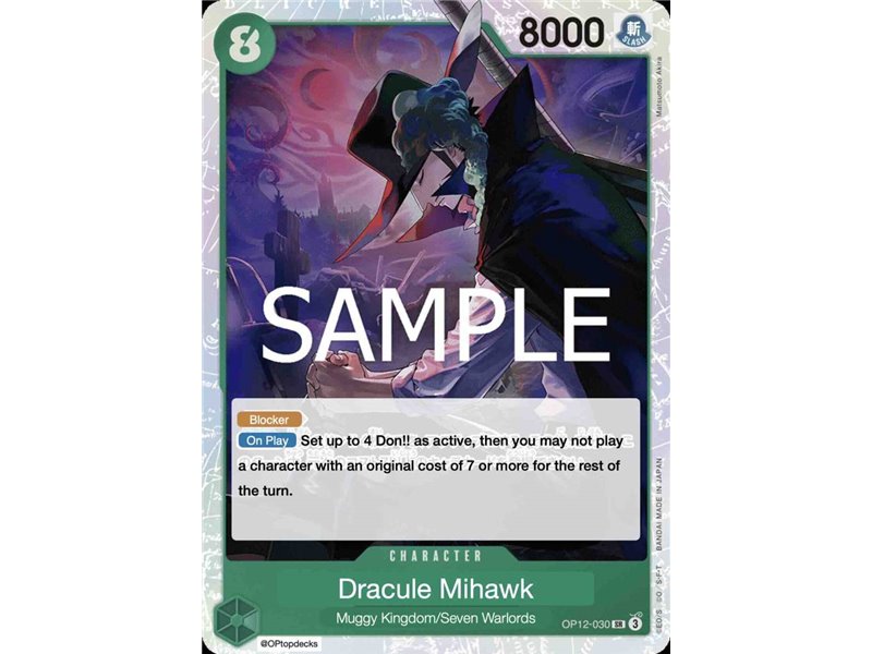 Dracule Mihawk (Super Rare)