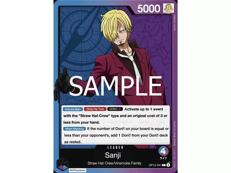Sanji (Leader) Sanji (Leader)