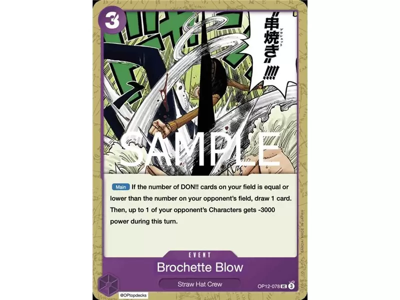 Brochette Blow (Uncommon) 