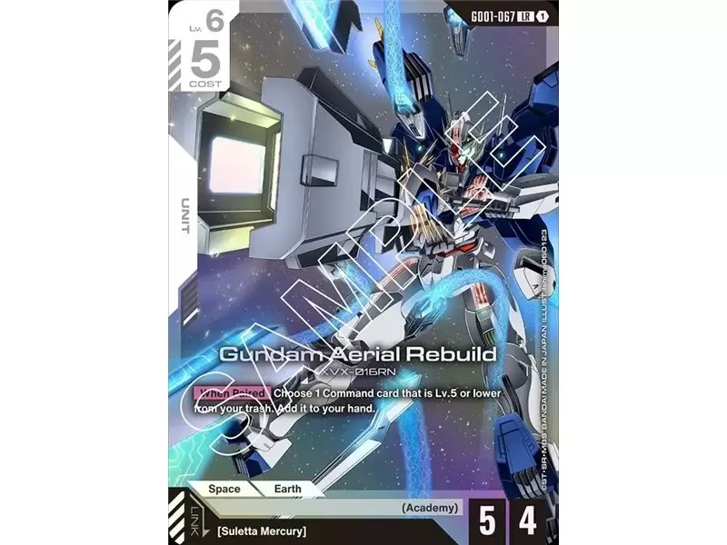 Gundam Aerial Rebuild (Legend Rare)