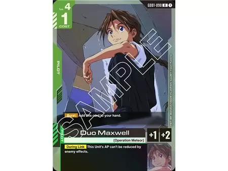 Duo Maxwell (Rare)