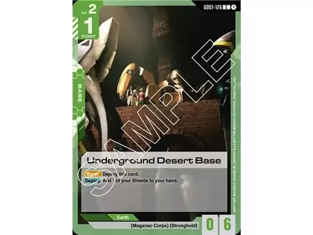 Underground Desert Base (Common)