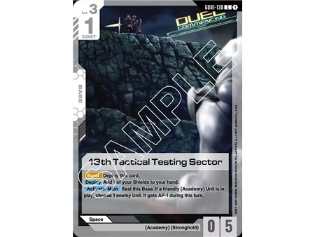 13th Tactical Testing Sector (Common)
