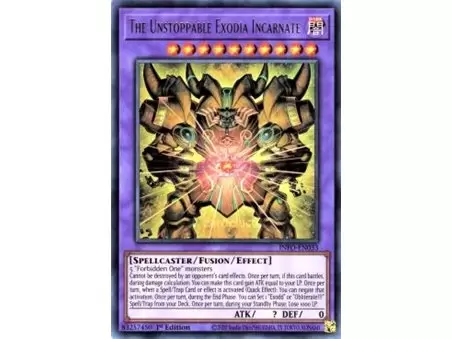 The Unstoppable Exodia Incarnate (Starlight Rare)