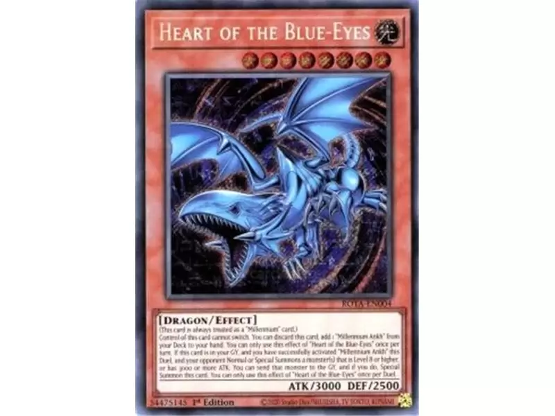 Heart of the Blue-Eyes (Starlight Rare) Heart of the Blue-Eyes (Starlight Rare)
