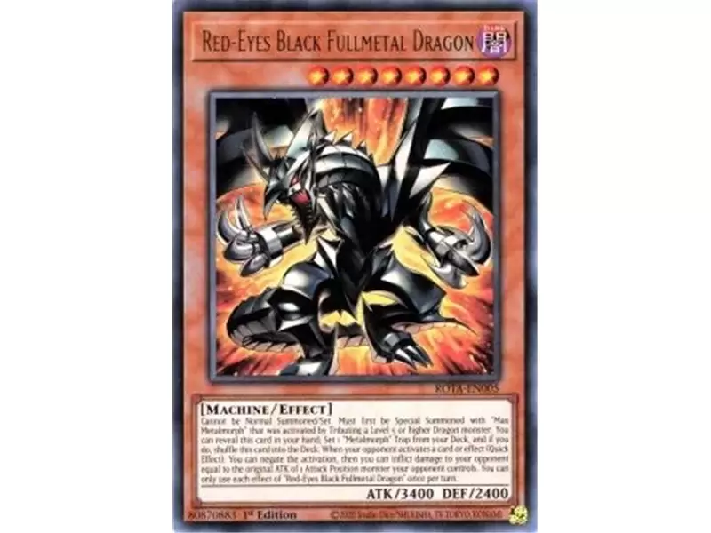Red-Eyes Black Fullmetal Dragon (Starlight Rare) Red-Eyes Black Fullmetal Dragon (Starlight Rare)