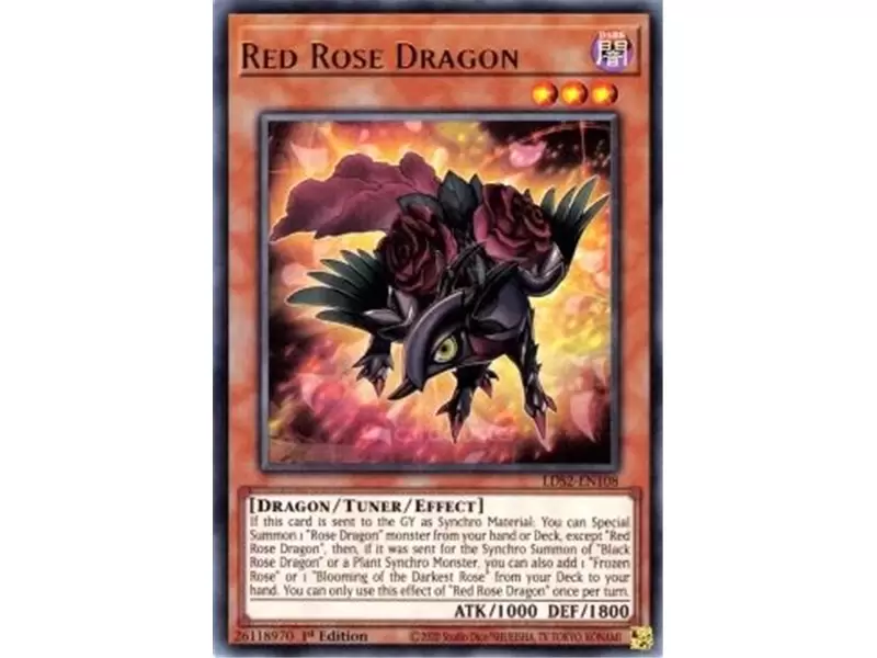 Red Rose Dragon (Starlight Rare) Red Rose Dragon (Starlight Rare)
