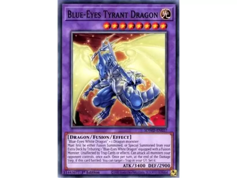 Blue-Eyes Tyrant Dragon (Starlight Rare) Blue-Eyes Tyrant Dragon (Starlight Rare)