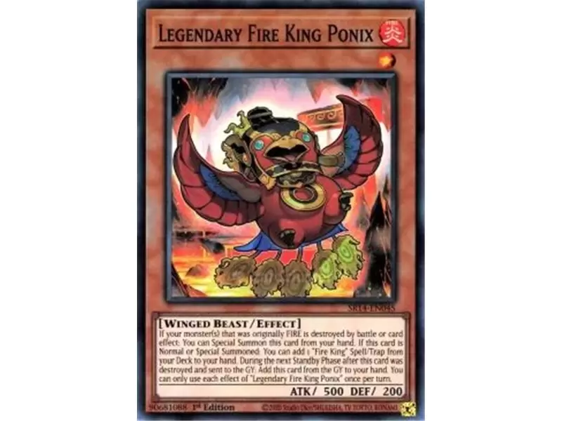 Legendary Fire King Ponix (Starlight Rare)