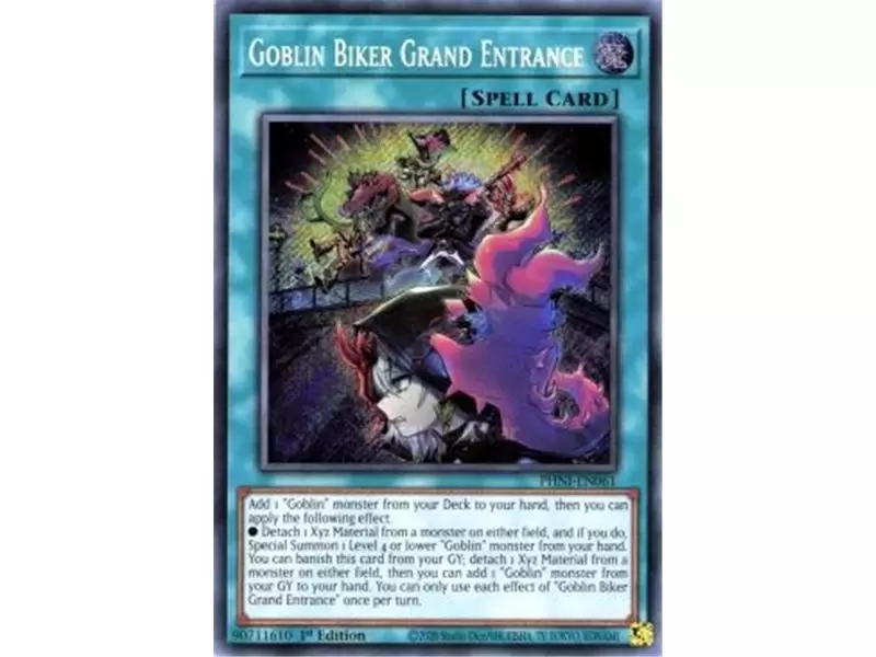 Goblin Biker Grand Entrance (Prismatic Secret Rare) Goblin Biker Grand Entrance (Prismatic Secret Rare)