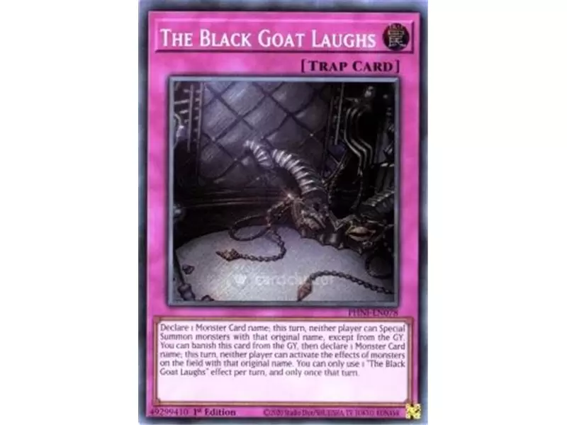 The Black Goat Laughs (Prismatic Secret Rare) The Black Goat Laughs (Prismatic Secret Rare)