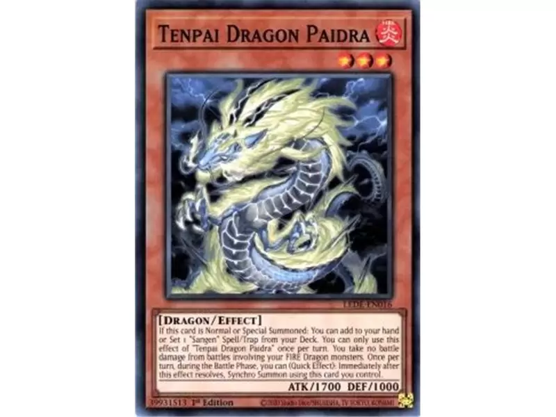 Tenpai Dragon Paidra (Prismatic Secret Rare) Tenpai Dragon Paidra (Prismatic Secret Rare)