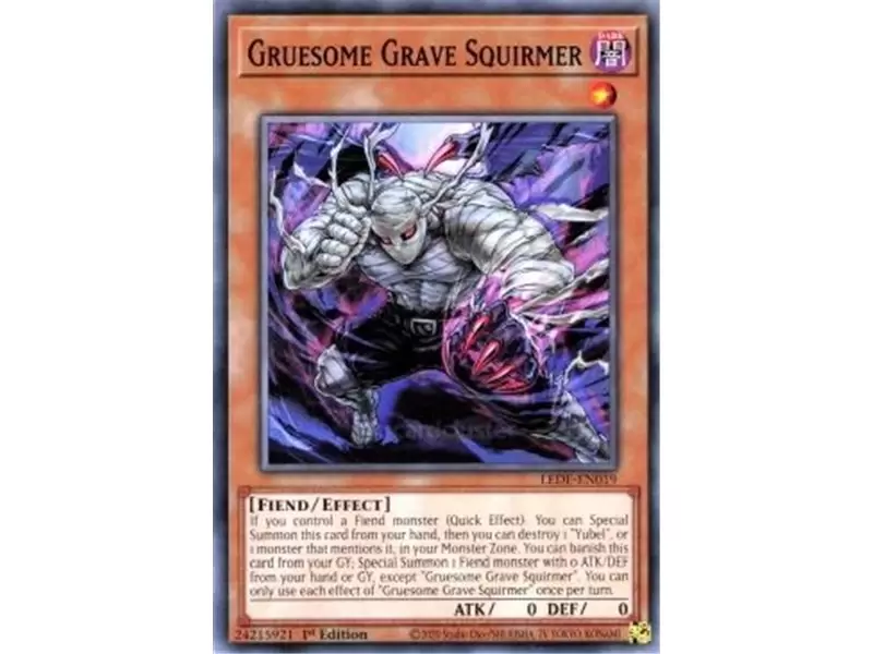 Gruesome Grave Squirmer (Prismatic Secret Rare) Gruesome Grave Squirmer (Prismatic Secret Rare)
