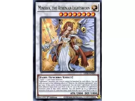 Minerva, the Athenian Lightsworn (Prismatic Secret Rare)