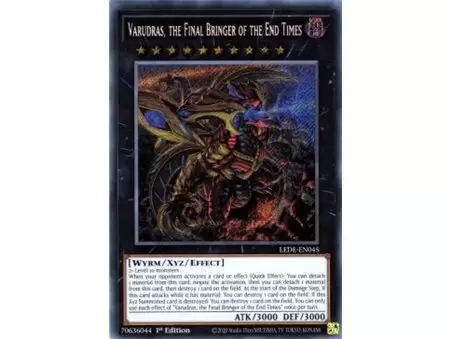 Varudras, the Final Bringer of the End Times (Prismatic Secret Rare)