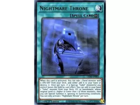 Nightmare Throne (Prismatic Secret Rare)