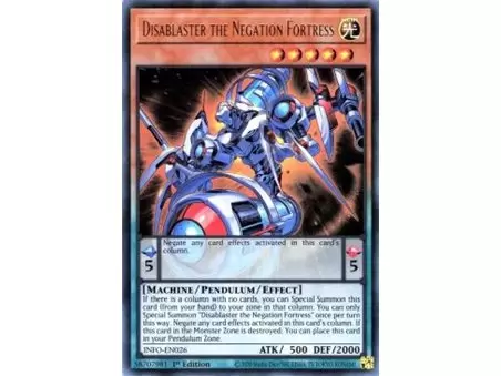 Disablaster the Negation Fortress (Prismatic Secret Rare)
