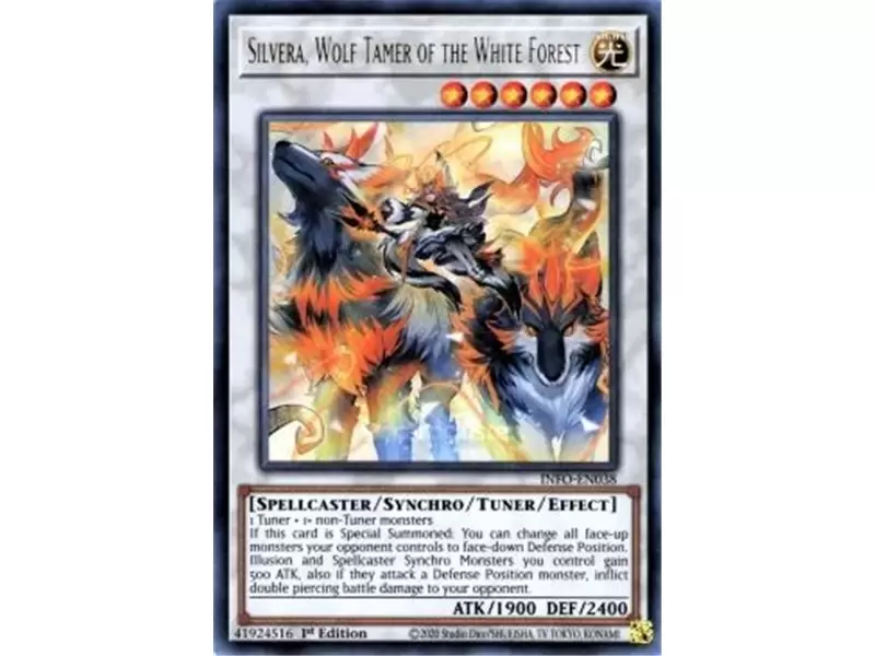 Silvera, Wolf Tamer of the White Forest (Prismatic Secret Rare) Silvera, Wolf Tamer of the White Forest (Prismatic Secret Rare)