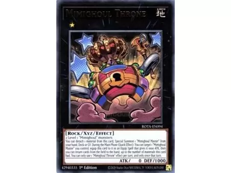 Mimighoul Throne (Prismatic Secret Rare)