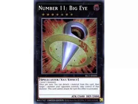 Number 11: Big Eye (Prismatic Secret Rare)
