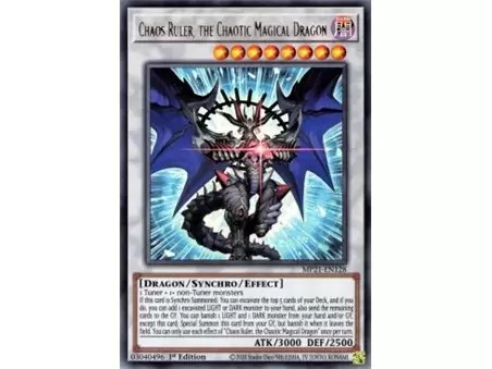 Chaos Ruler, the Chaotic Magical Dragon (Prismatic Secret Rare)