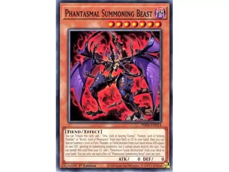 Phantasmal Summoning Beast (Ultra Rare) Phantasmal Summoning Beast (Ultra Rare)