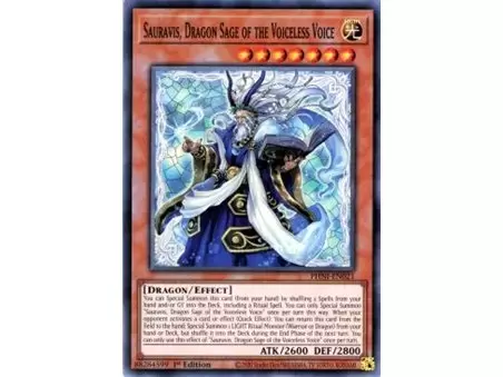 Sauravis, Dragon Sage of the Voiceless Voice (Ultra Rare)